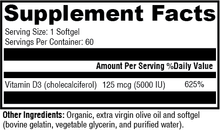 Load image into Gallery viewer, Vitamin D3 5,000 IU